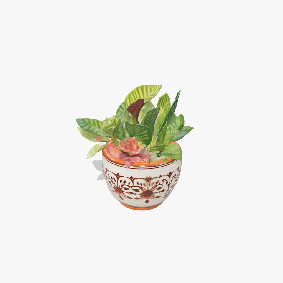 Decorative Ceramic Planter model pack